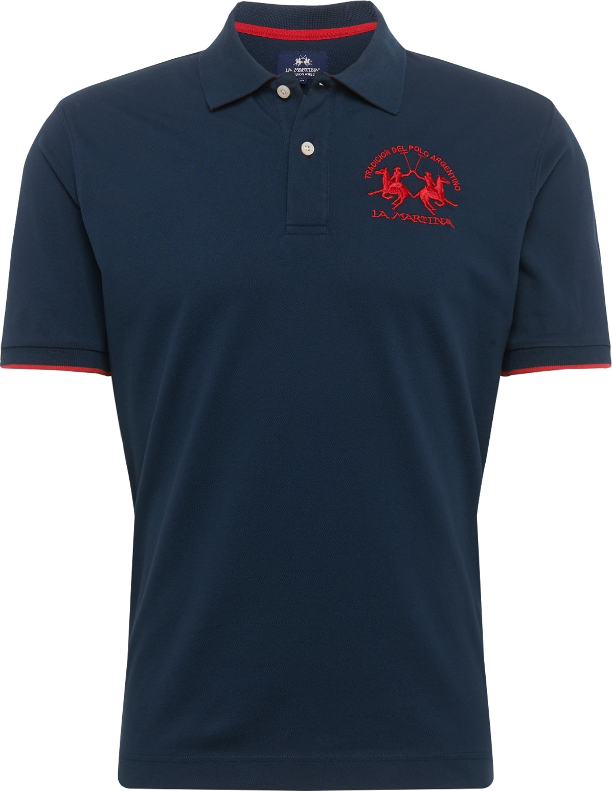 La Martina Tričko námořnická modř