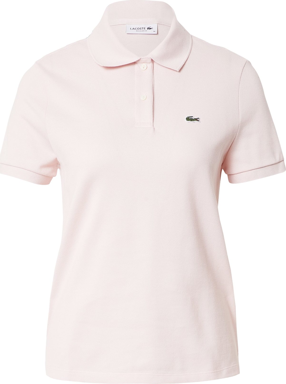 LACOSTE Tričko zelená / pastelově růžová / červená / bílá