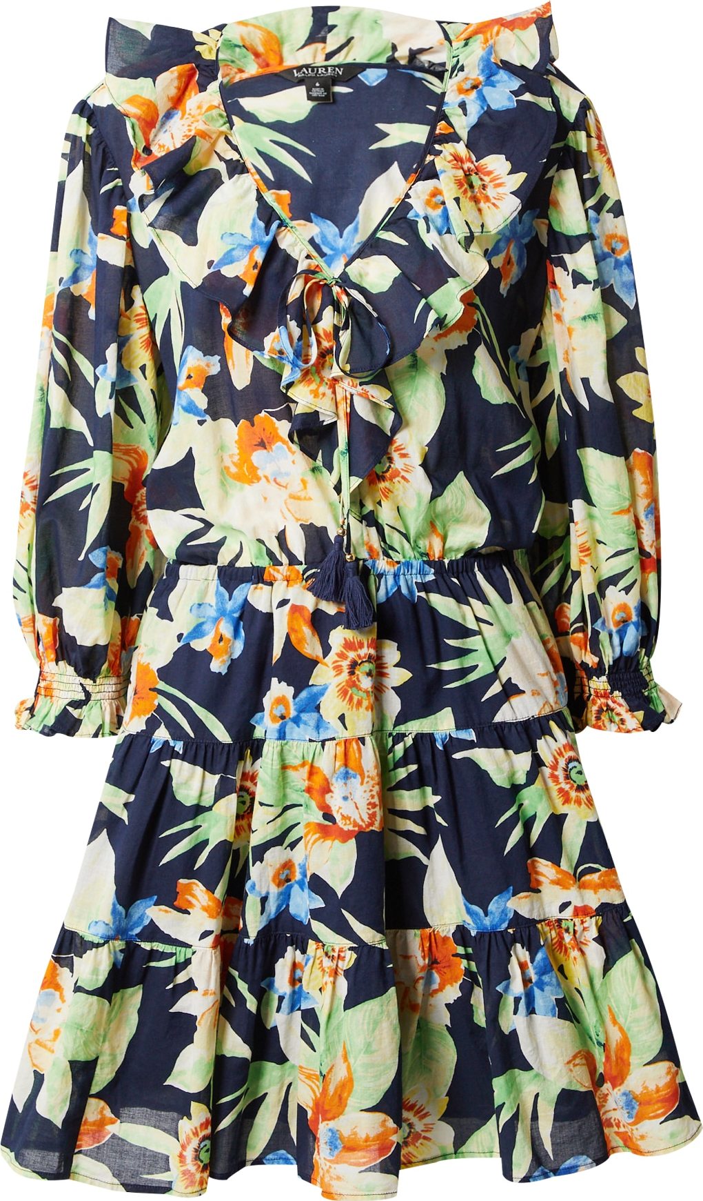 Lauren Ralph Lauren Šaty 'Ceporah' námořnická modř / mix barev