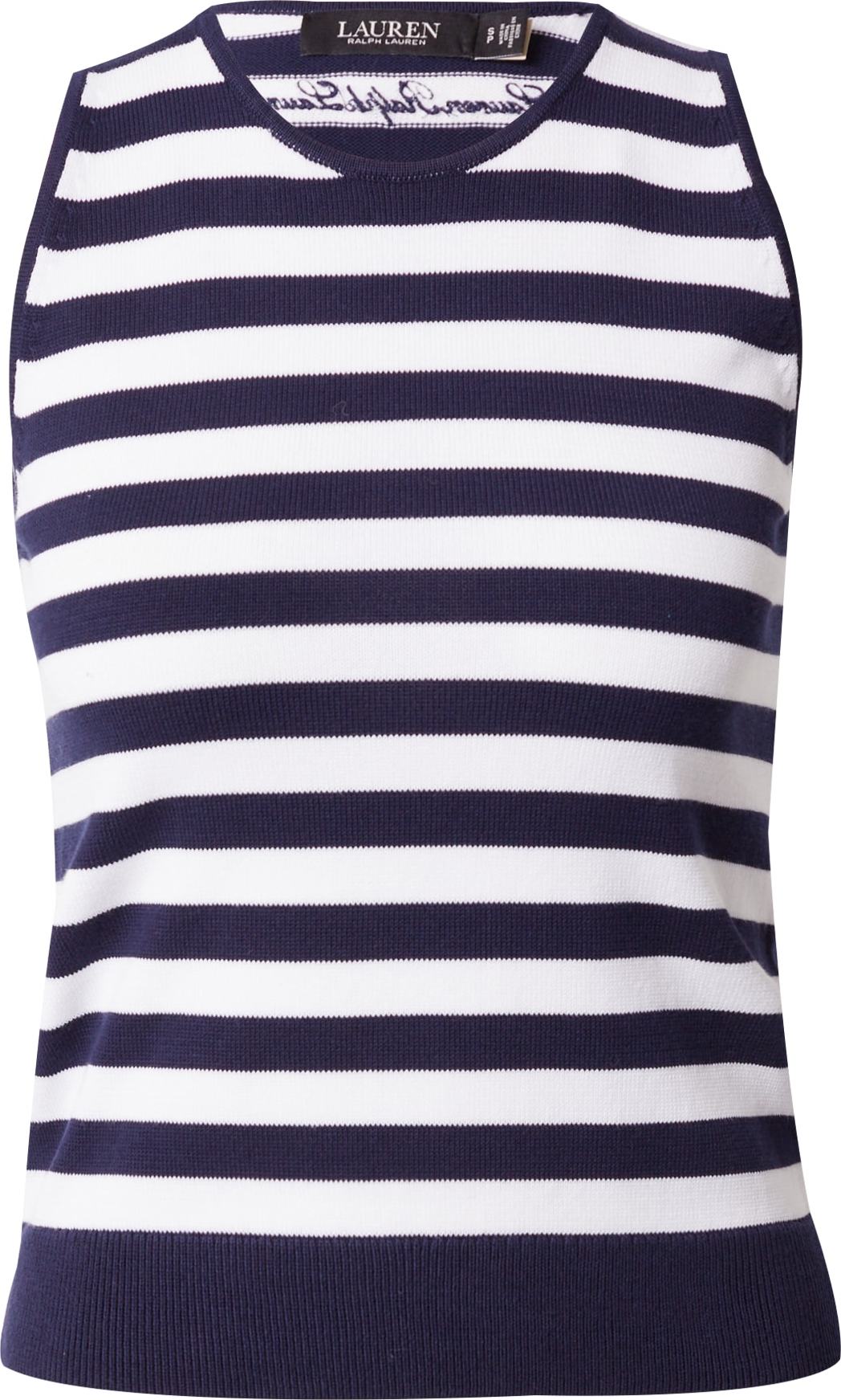 Lauren Ralph Lauren Tričko 'LEONARDA' námořnická modř / bílá