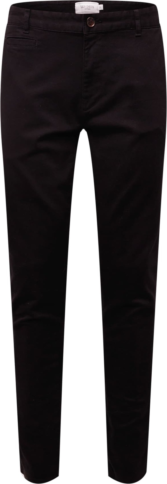 Les Deux Chino kalhoty 'Pascal' černá džínovina