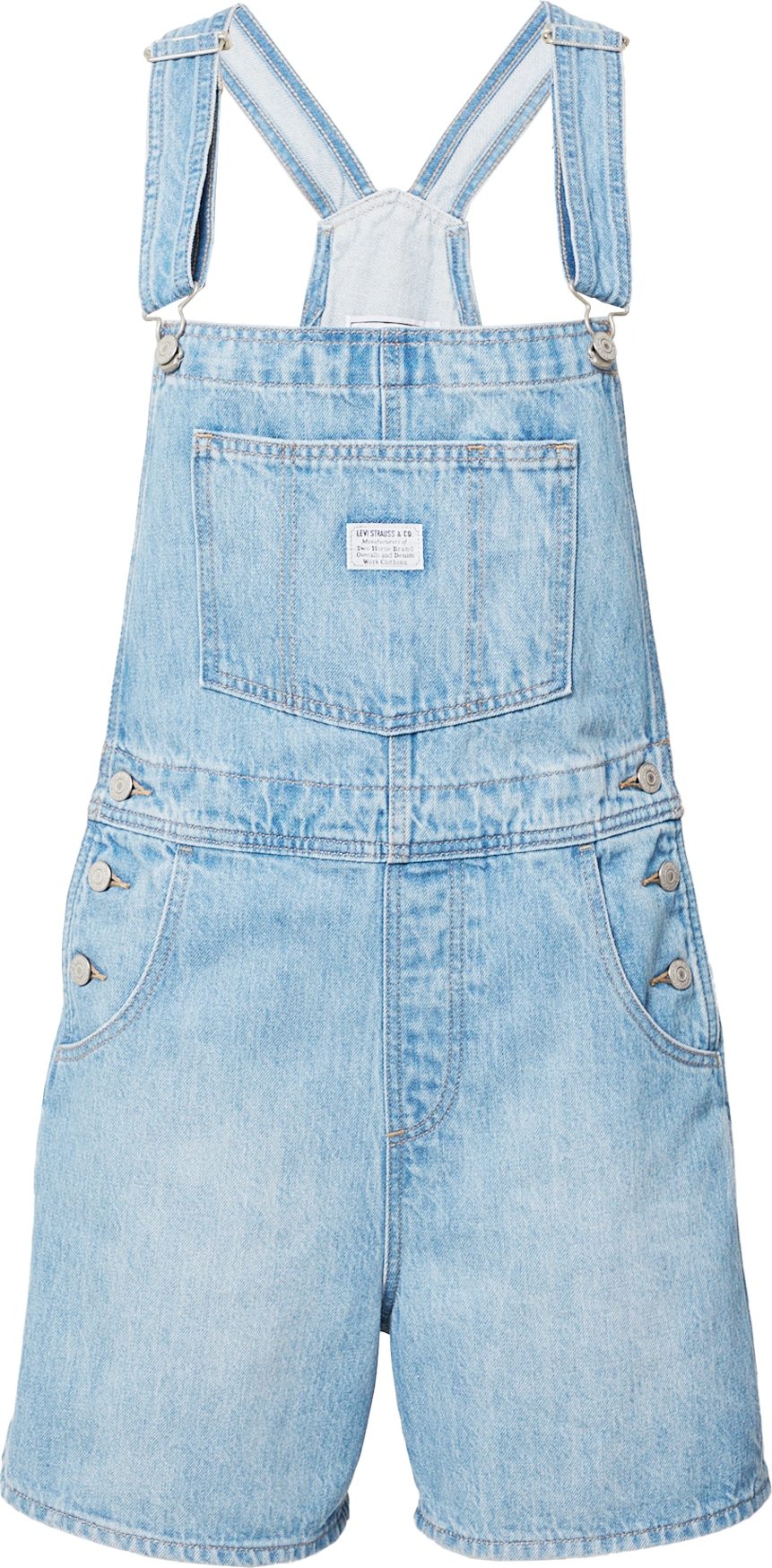 LEVI'S Džíny s laclem modrá džínovina