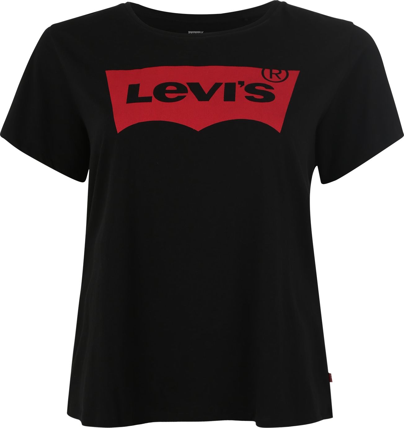 Levi's® Plus Tričko 'PL PERFECT TEE BLACKS' červená / černá