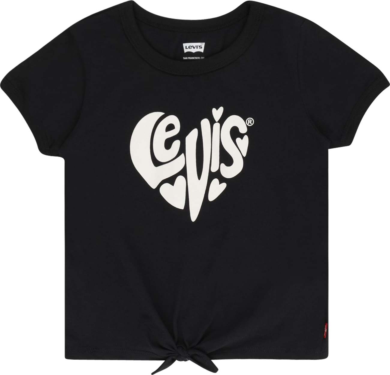 LEVI'S Tričko černá / bílá