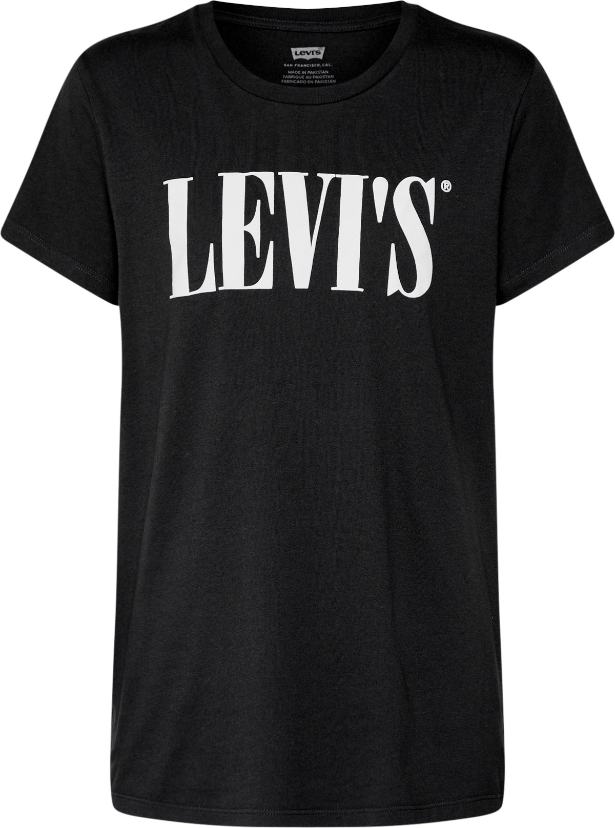 LEVI'S Tričko černá / bílá