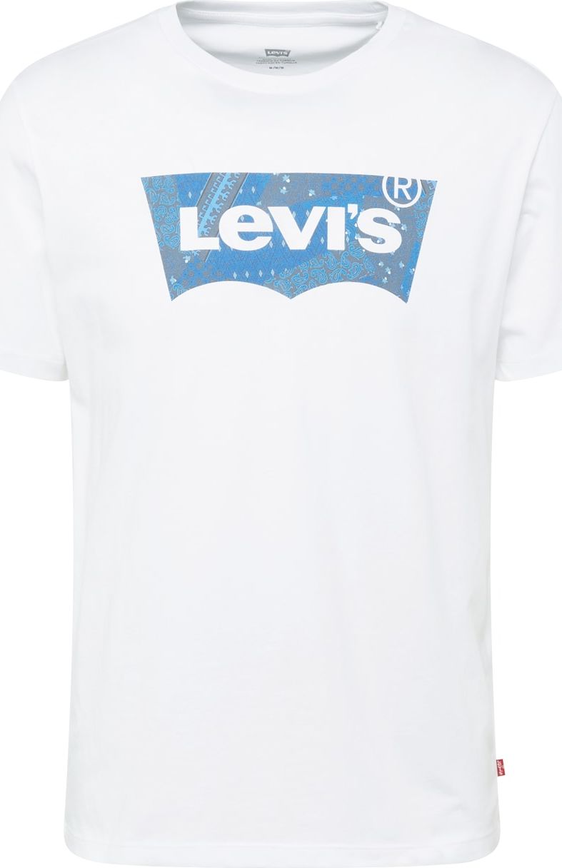 LEVI'S Tričko chladná modrá / světlemodrá / bílá