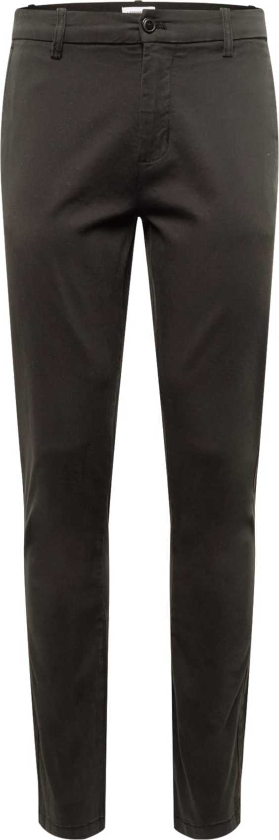 Lindbergh Chino kalhoty černá