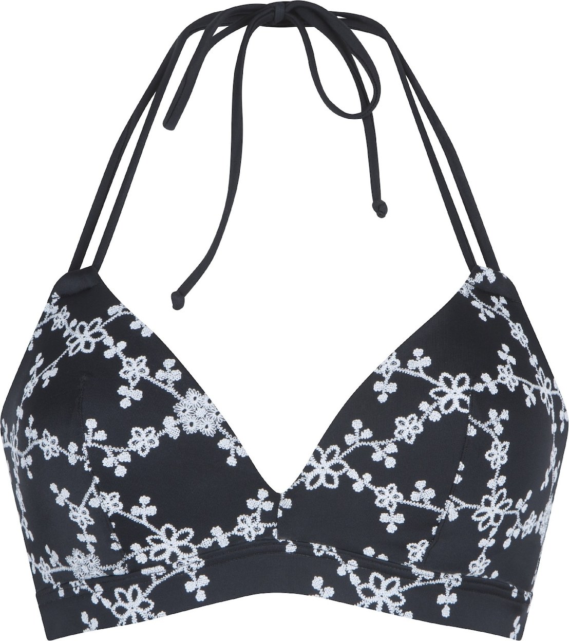 LingaDore Horní díl plavek černá / bílá