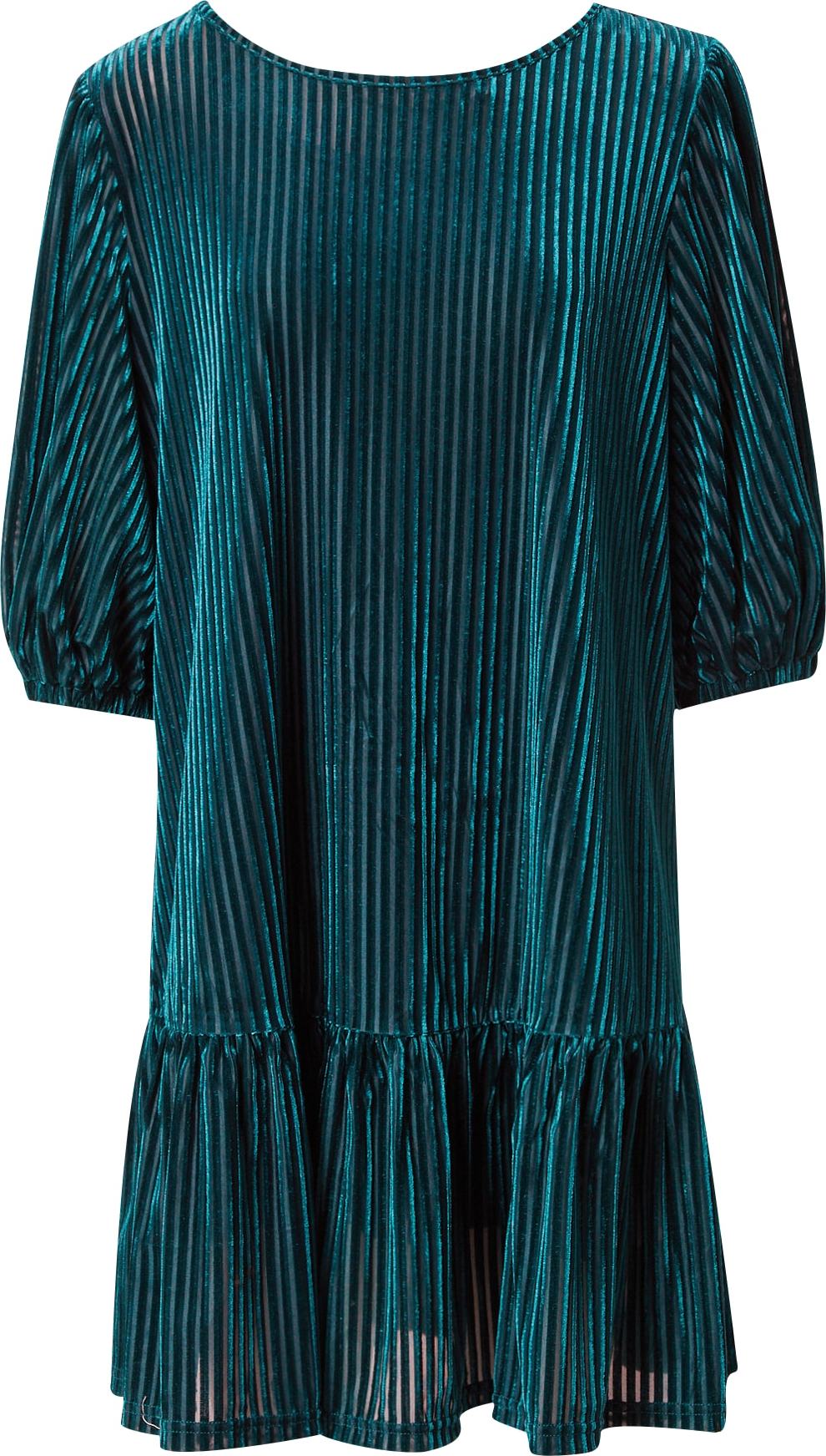 Louche Šaty 'MELOE' petrolejová