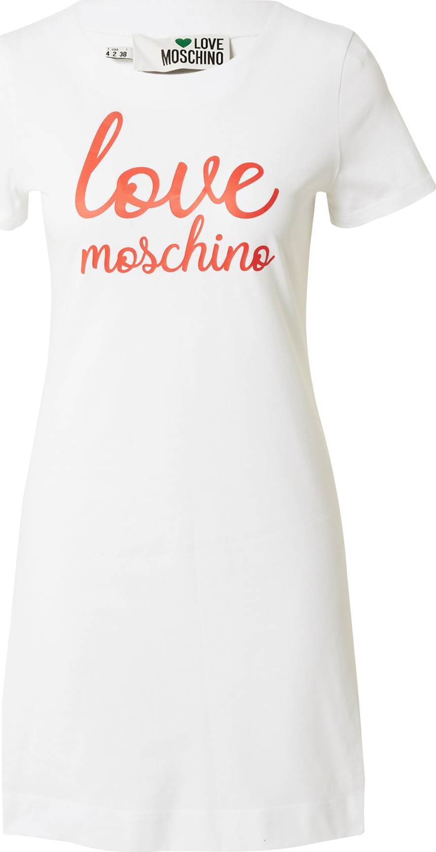 Love Moschino Šaty červená / bílá