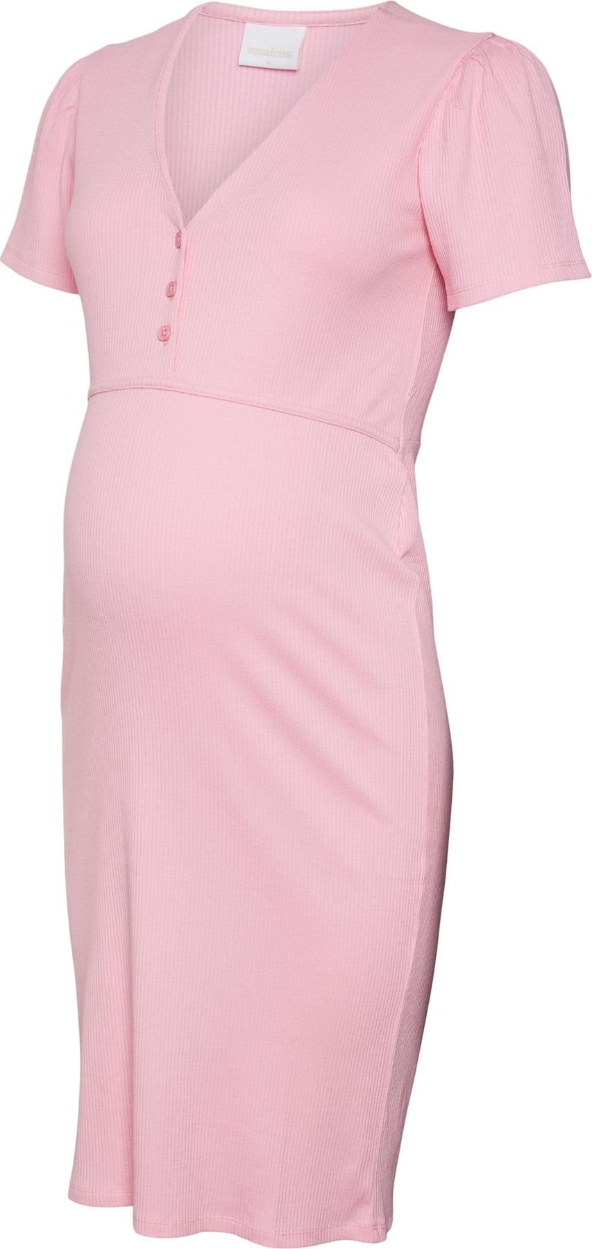 MAMALICIOUS Šaty 'ZITTA' světle růžová