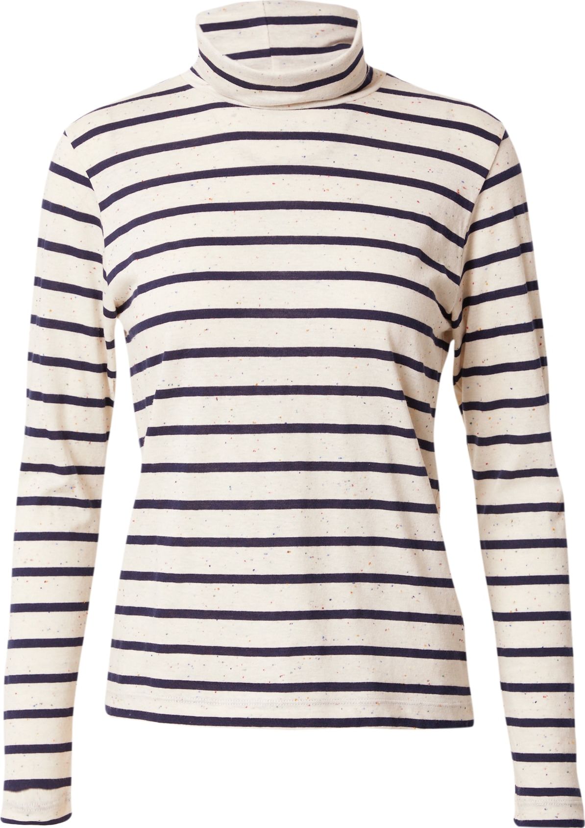 Masai Tričko 'Brunis' námořnická modř / bílý melír