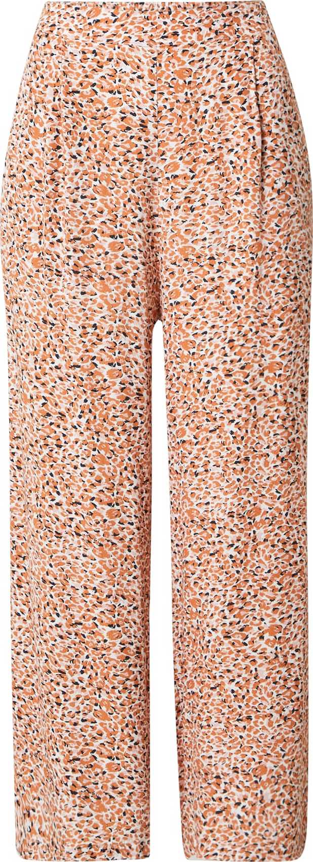 MINKPINK Kalhoty se sklady v pase 'NEVAEH' oranžová / růžová / černá / bílá