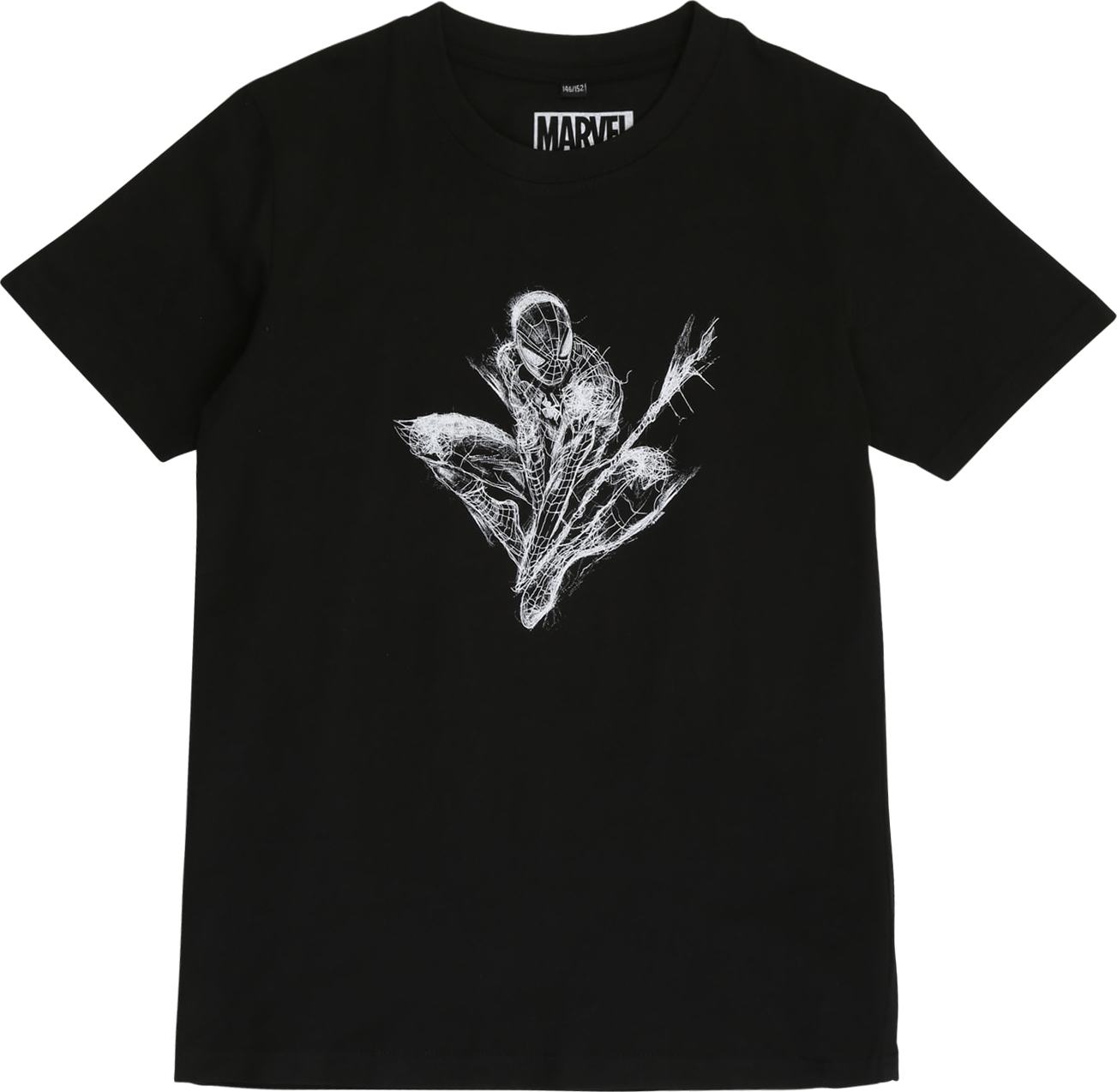 Mister Tee Tričko černá / bílá