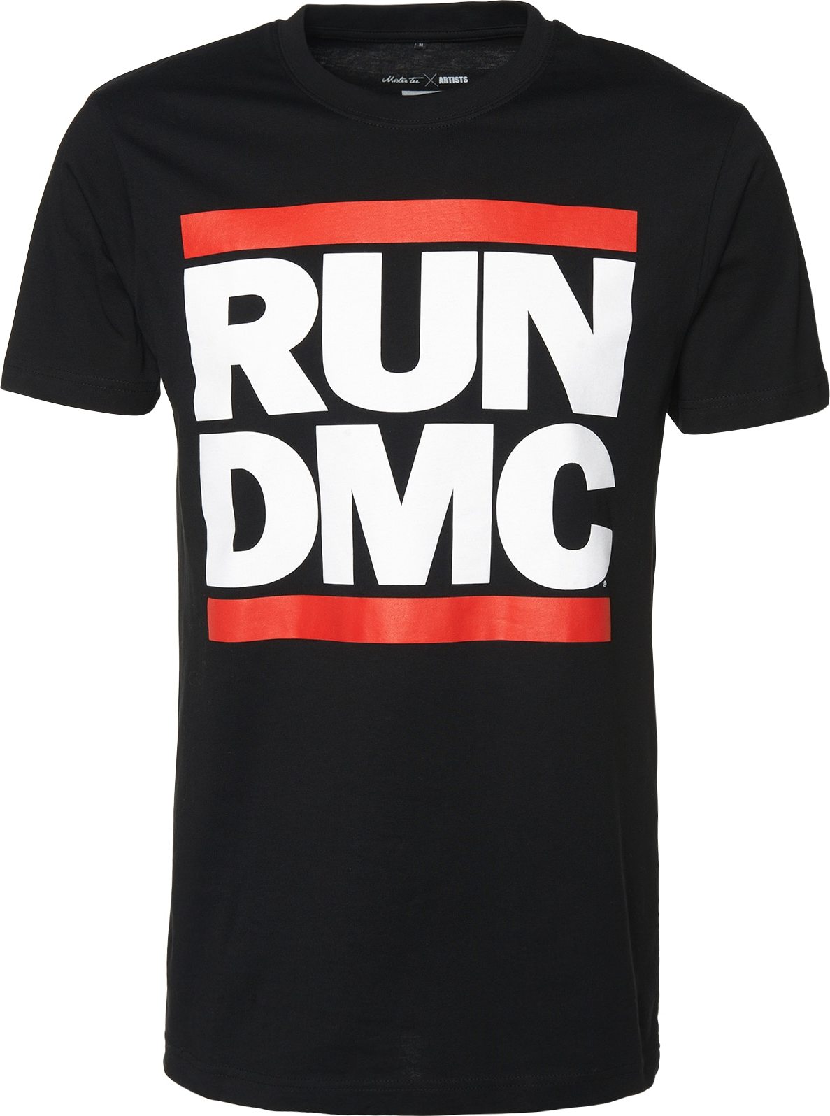 Mister Tee Tričko 'Run DMC' červená / černá / bílá