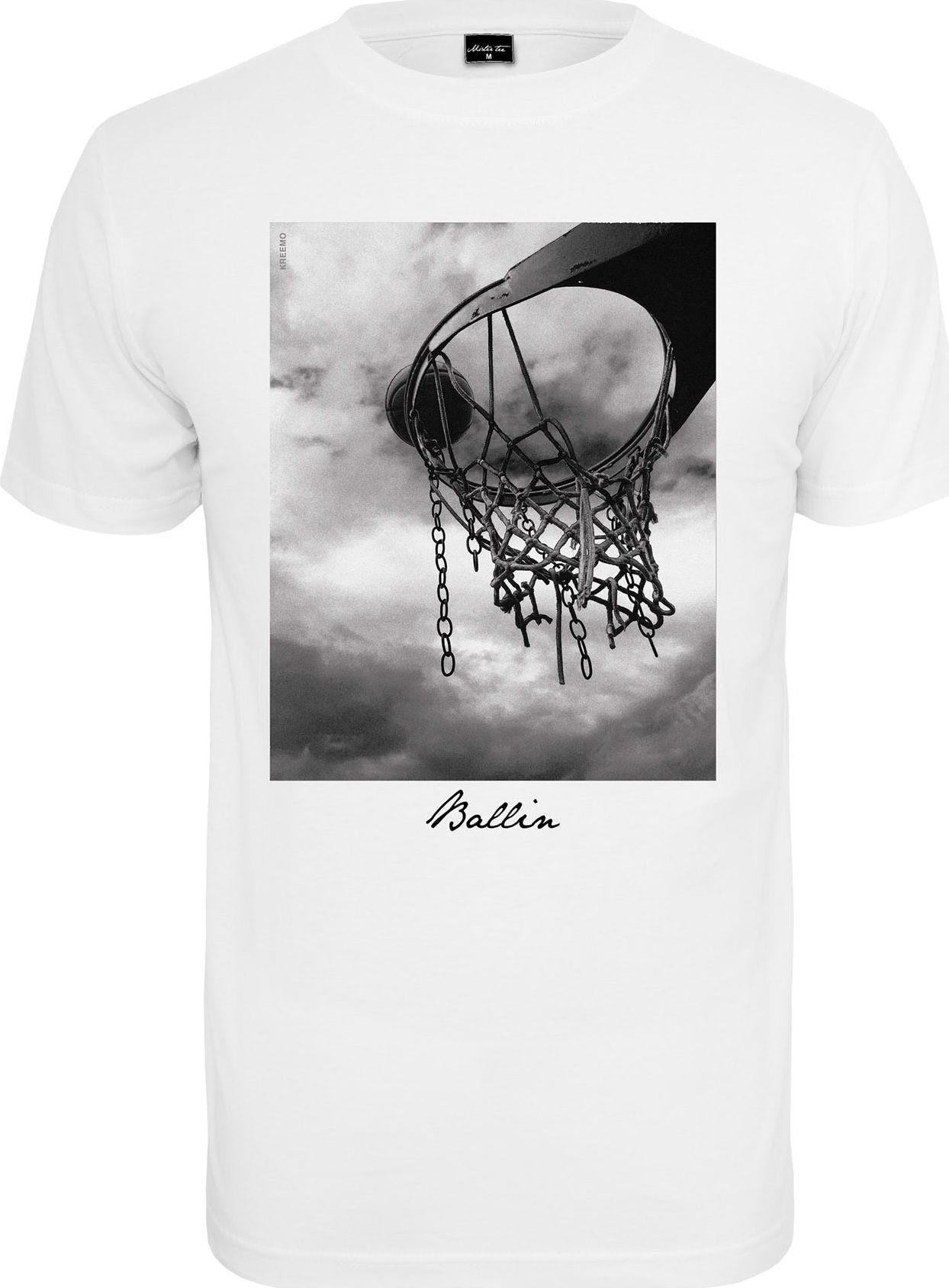 Mister Tee Tričko šedá / tmavě šedá / černá / bílá