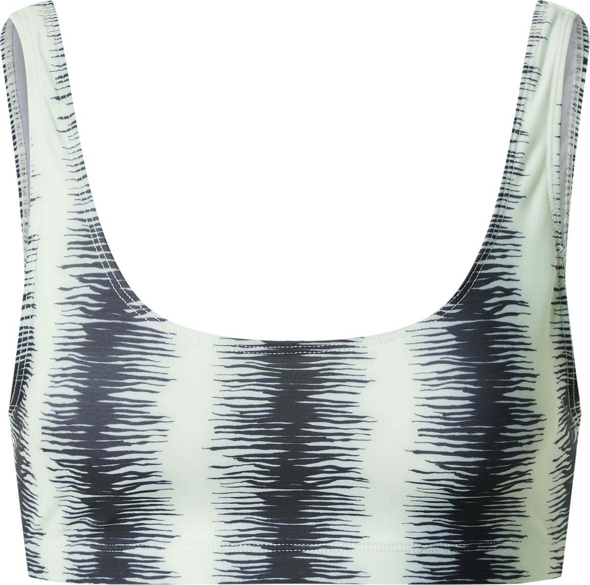 Monki Horní díl plavek mátová / černá