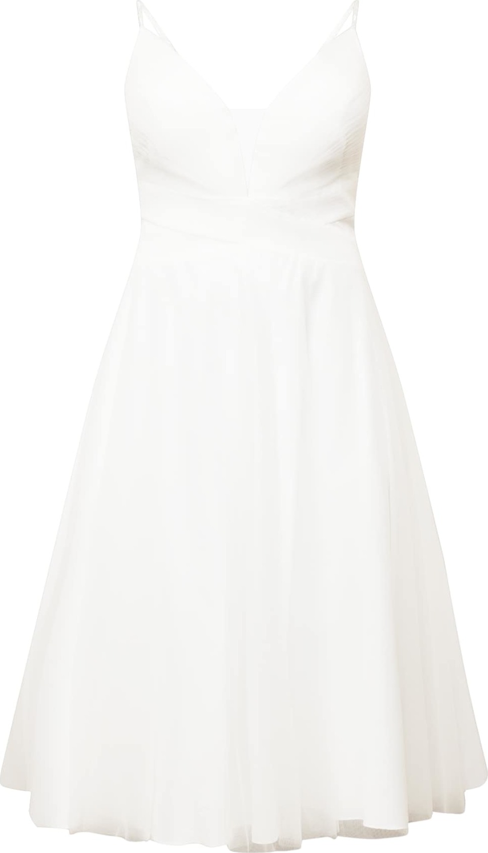 My Mascara Curves Koktejlové šaty bílá