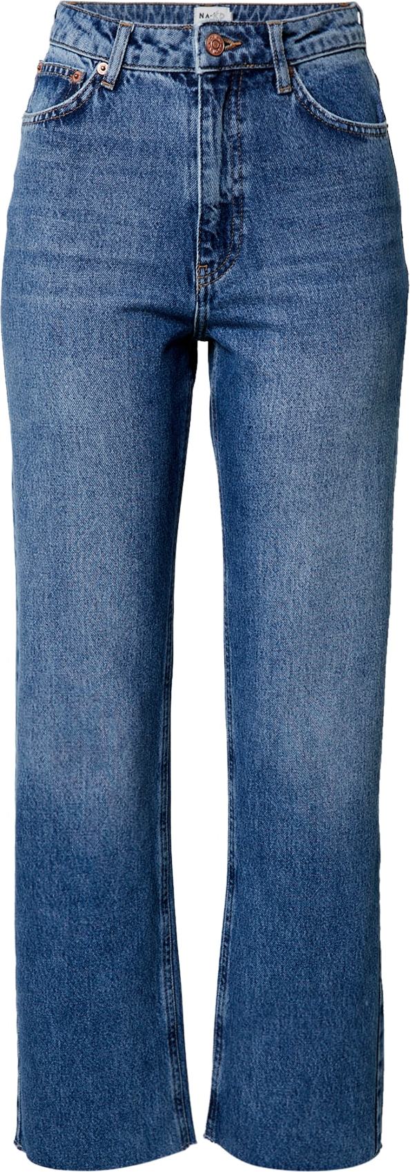 NA-KD Džíny modrá džínovina