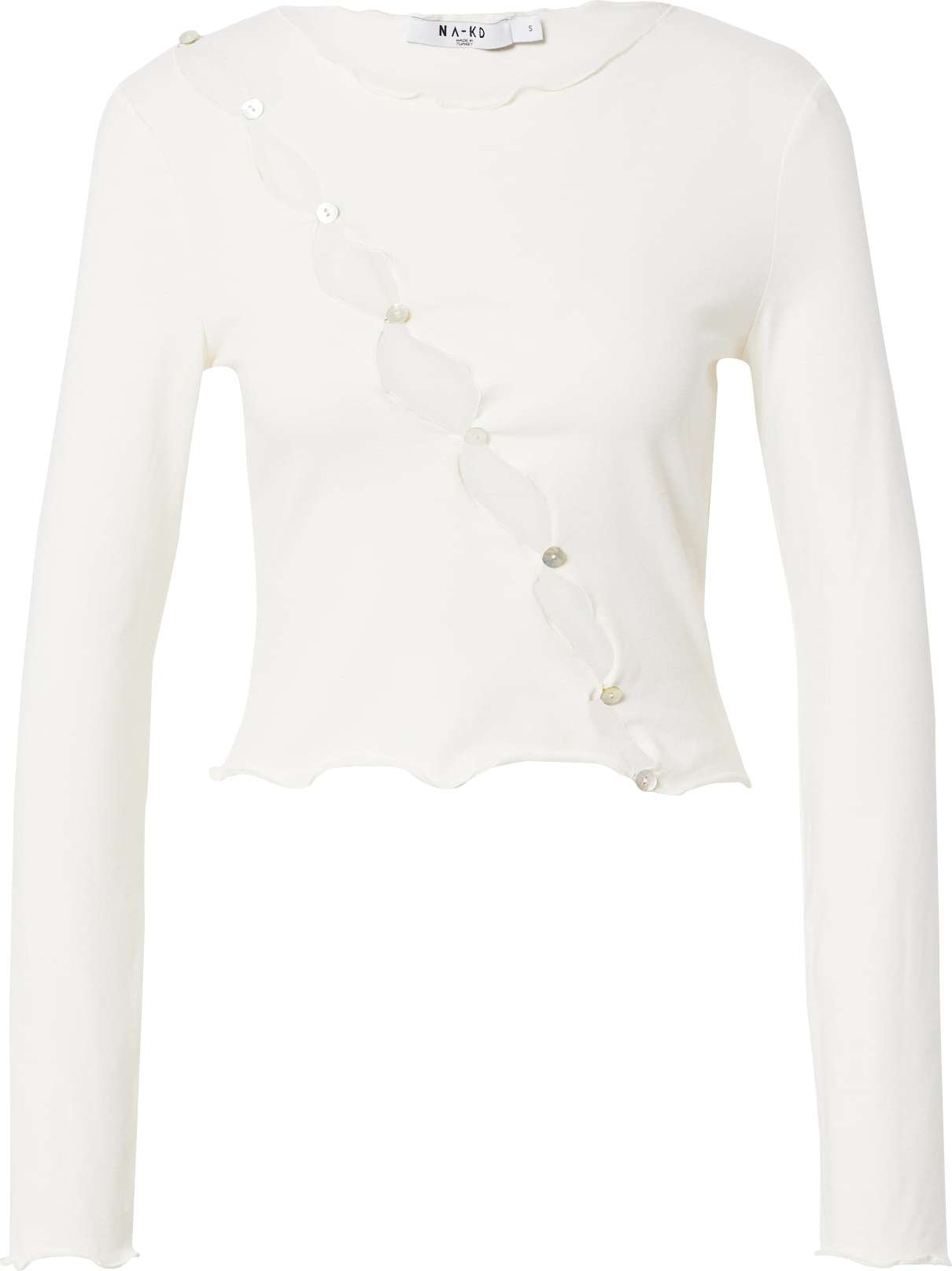 NA-KD Tričko krémová