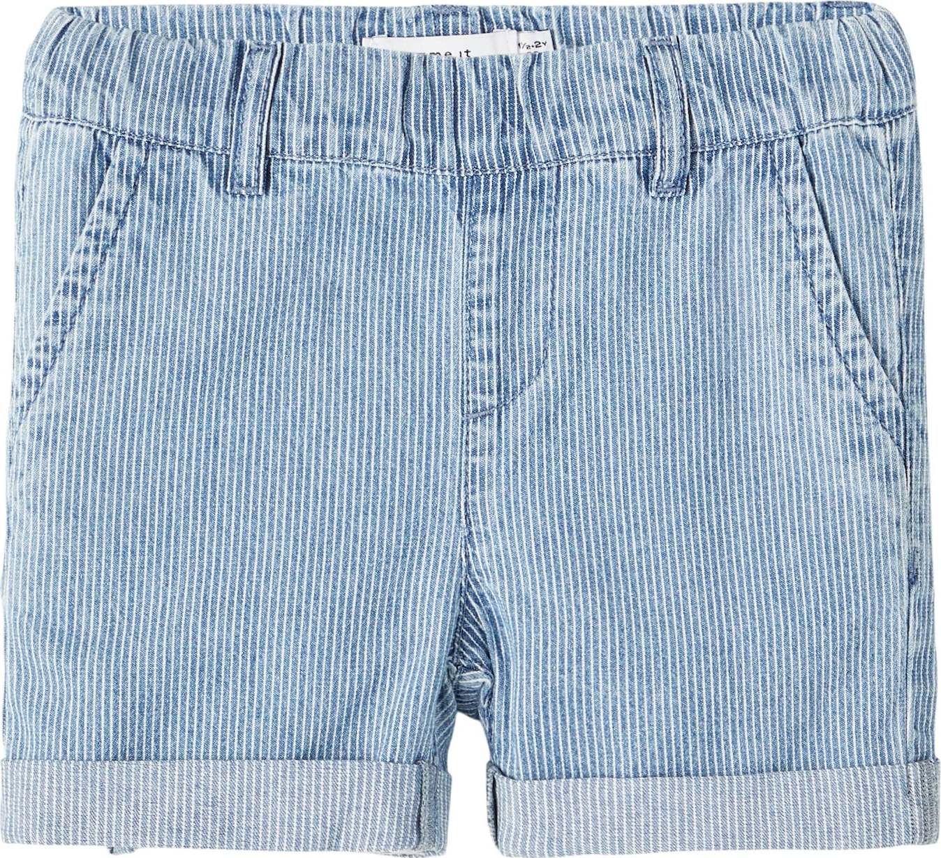 NAME IT Džíny 'Ryan' modrá džínovina / bílá