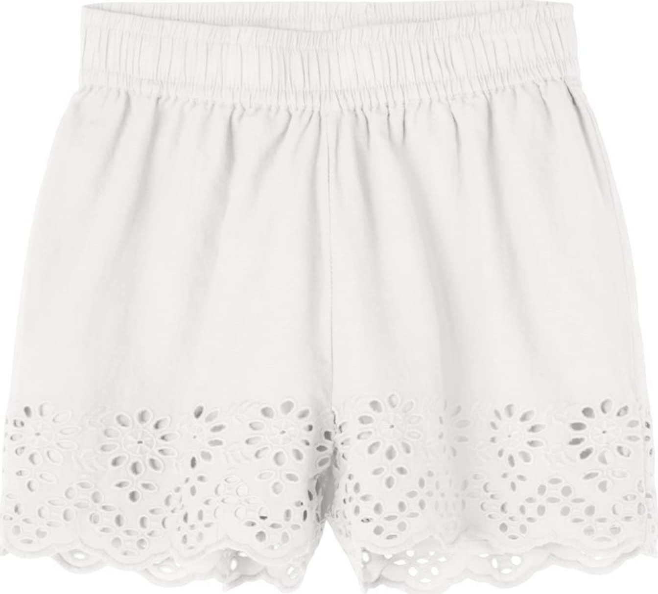 NAME IT Kalhoty 'Flema' bílá