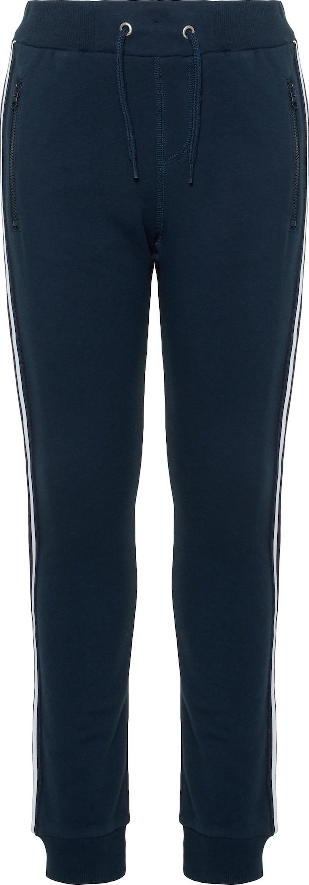 NAME IT Kalhoty 'Honk' námořnická modř / bílá