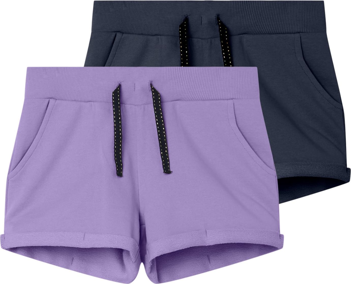 NAME IT Kalhoty 'Volta' tmavě modrá / fialová