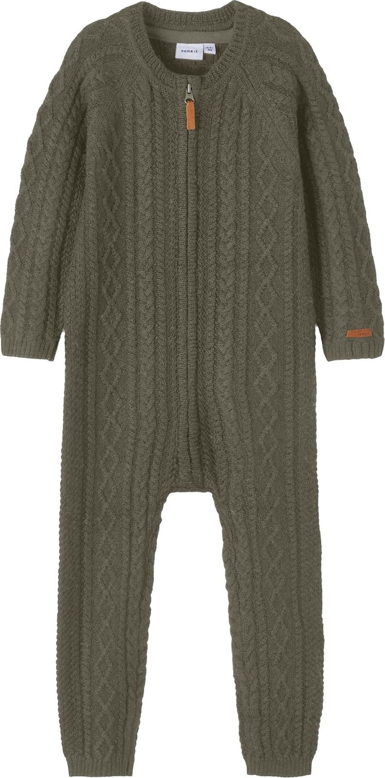 NAME IT Overal olivová