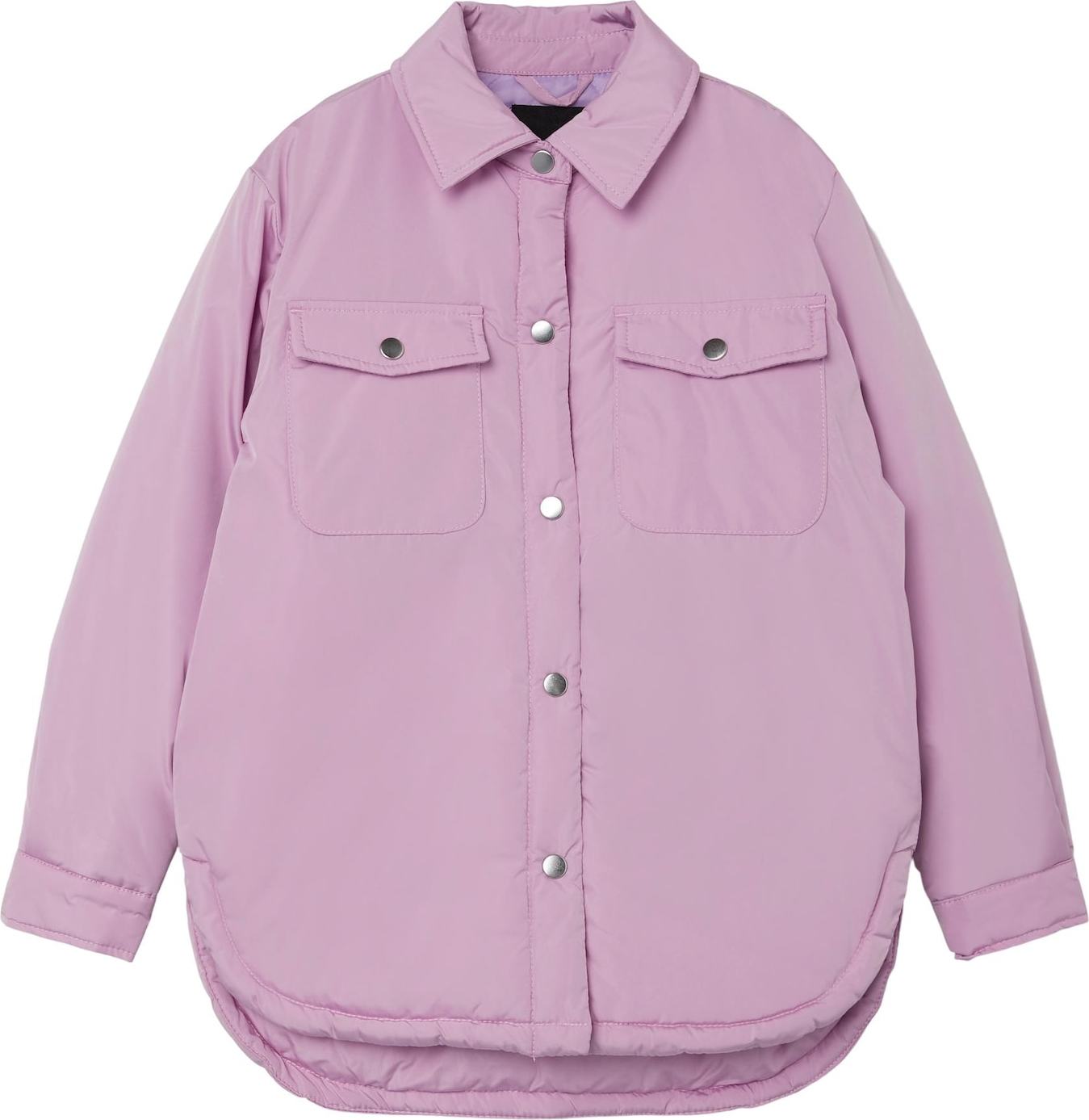 NAME IT Přechodná bunda 'Malika' pastelová fialová