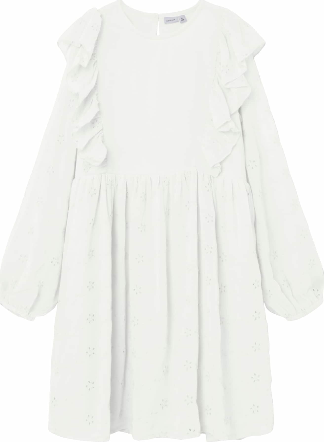 NAME IT Šaty 'Forra' bílá