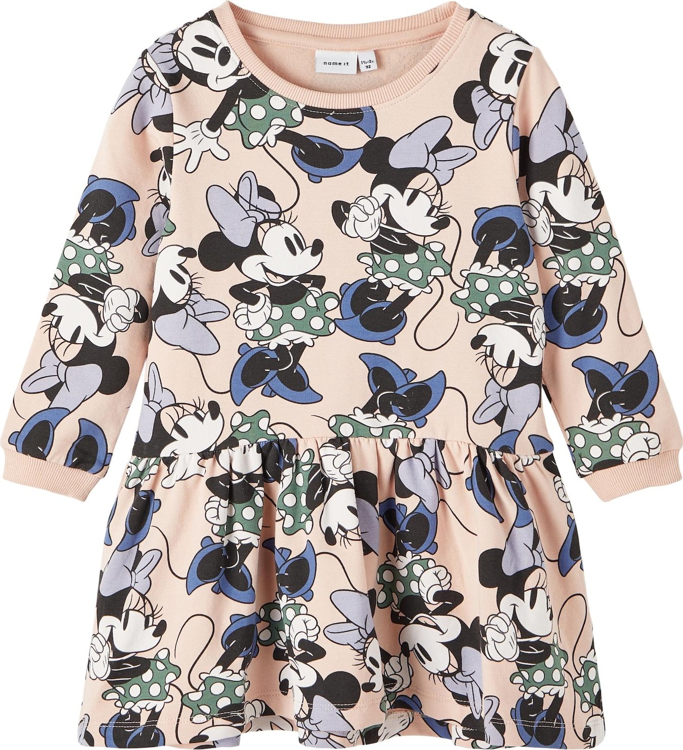 NAME IT Šaty mix barev / pastelově růžová