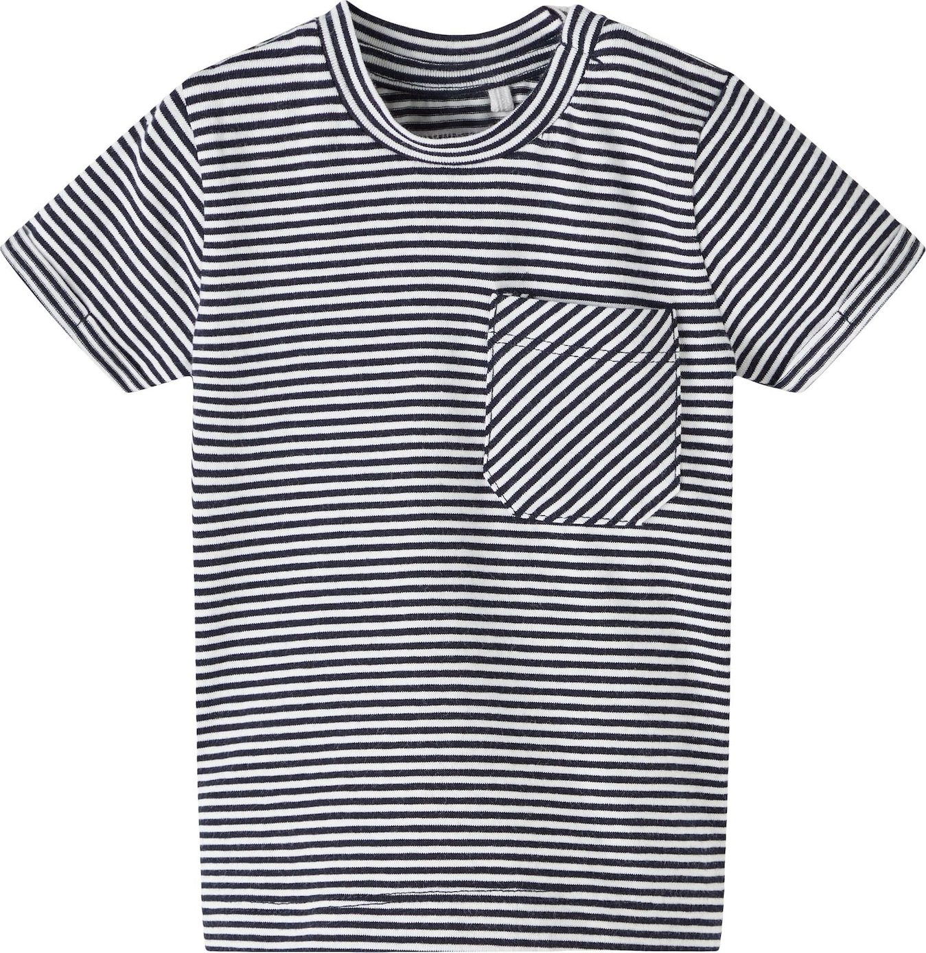 NAME IT Tričko 'FOAS' safírová / offwhite