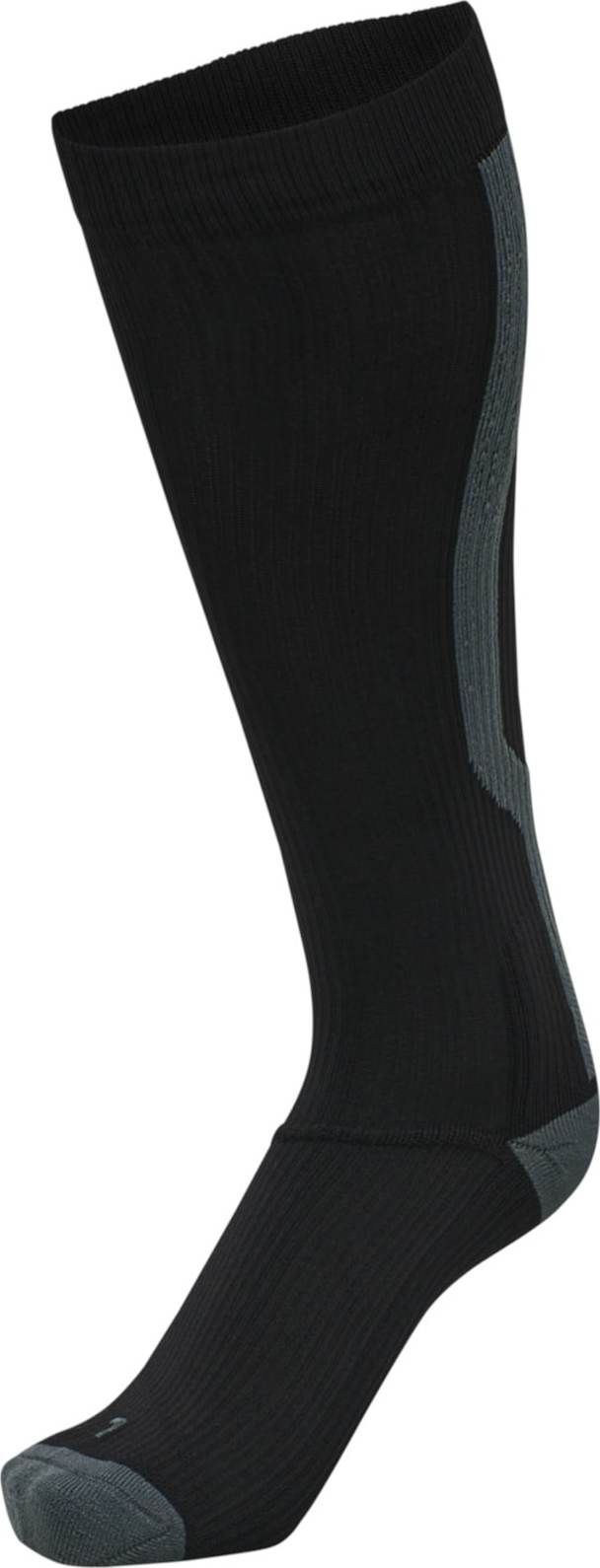 Newline Sportovní ponožky tmavě šedá / černá