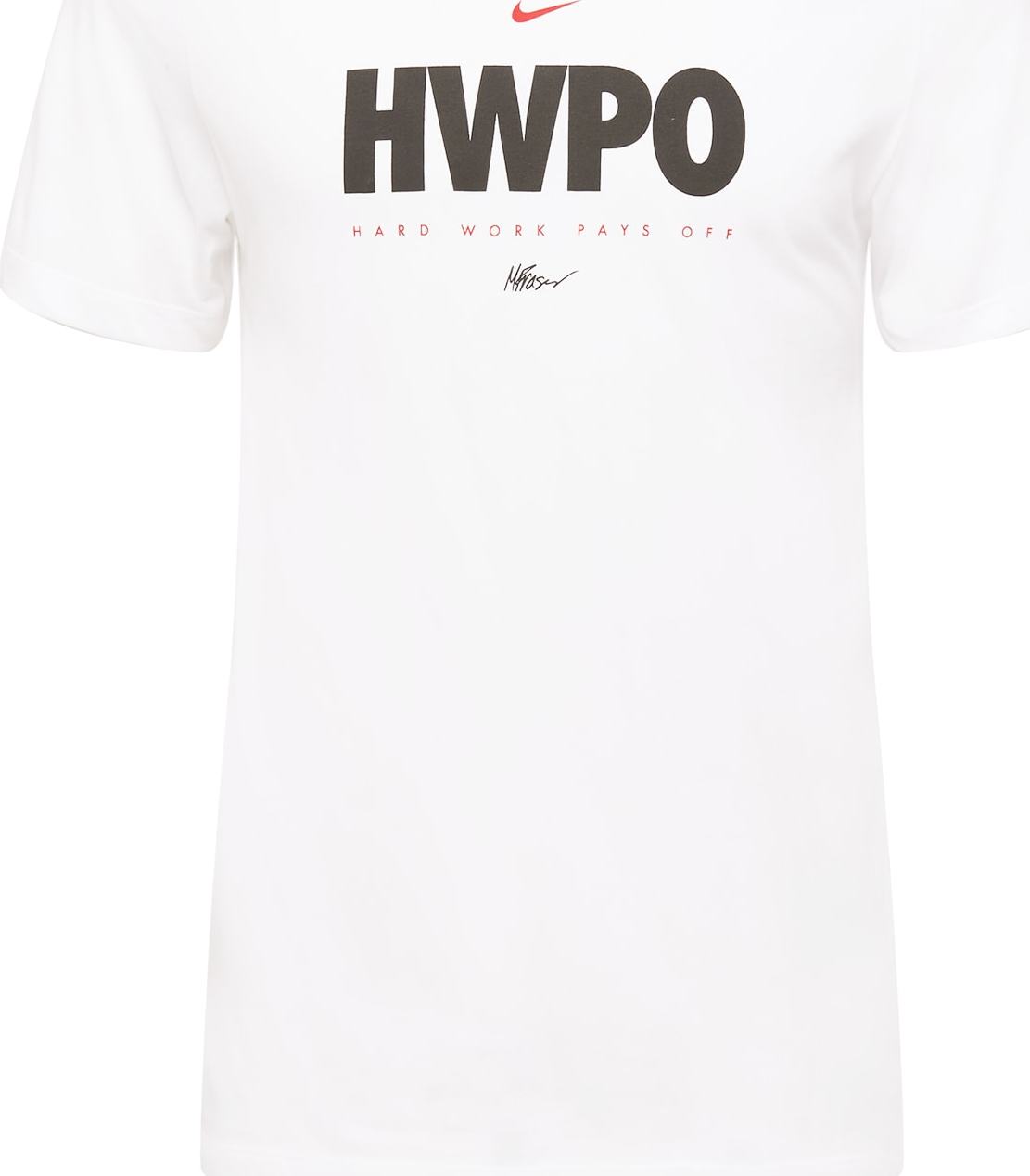 NIKE Funkční tričko 'HWPO' červená / černá / bílá