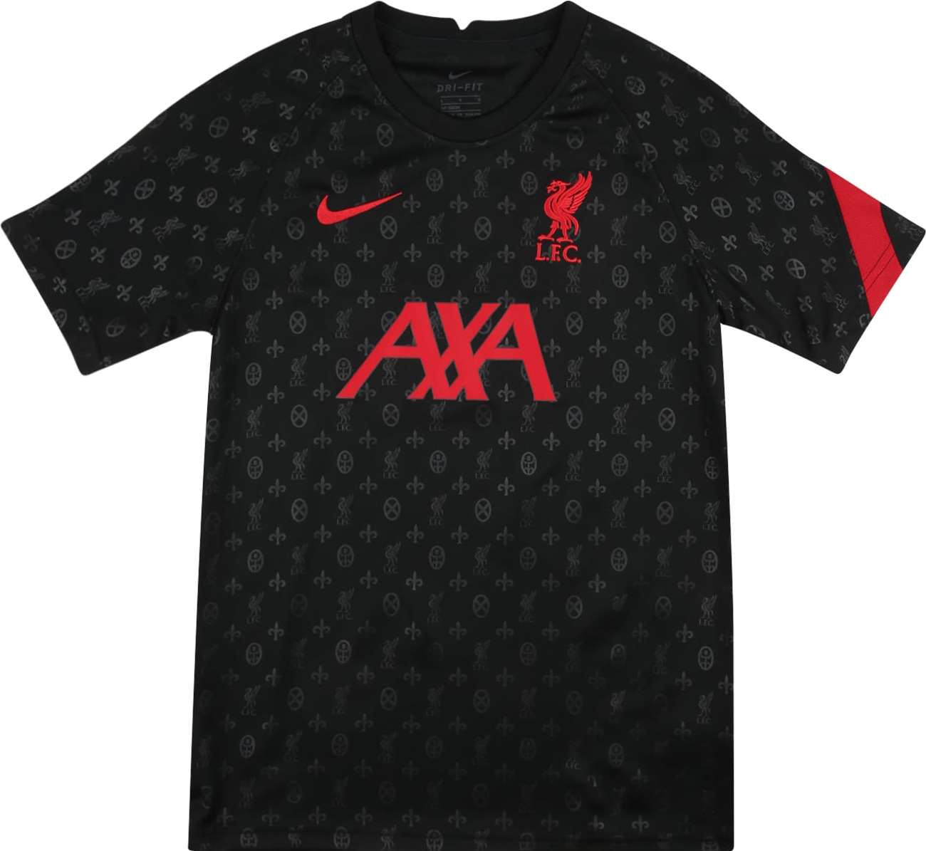 NIKE Funkční tričko 'Liverpool FC' červená / černá