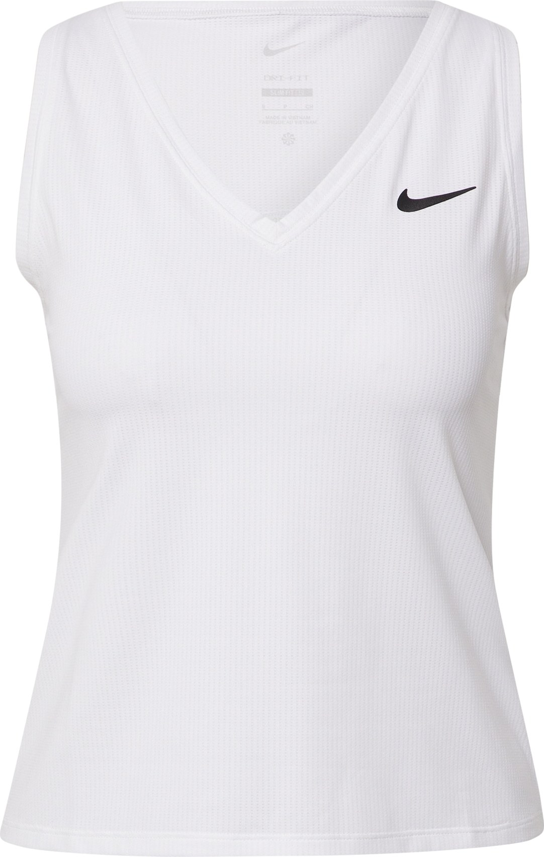 NIKE Funkční tričko 'Victory' černá / bílá