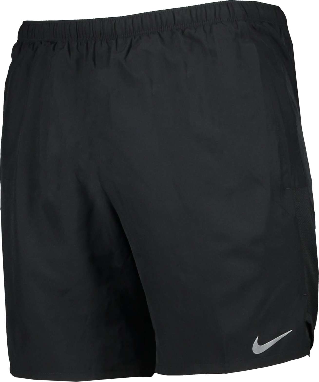 NIKE Sportovní kalhoty 'Challenger' černá / bílá