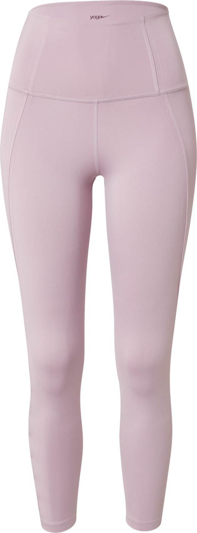 NIKE Sportovní kalhoty pastelová fialová / bílá