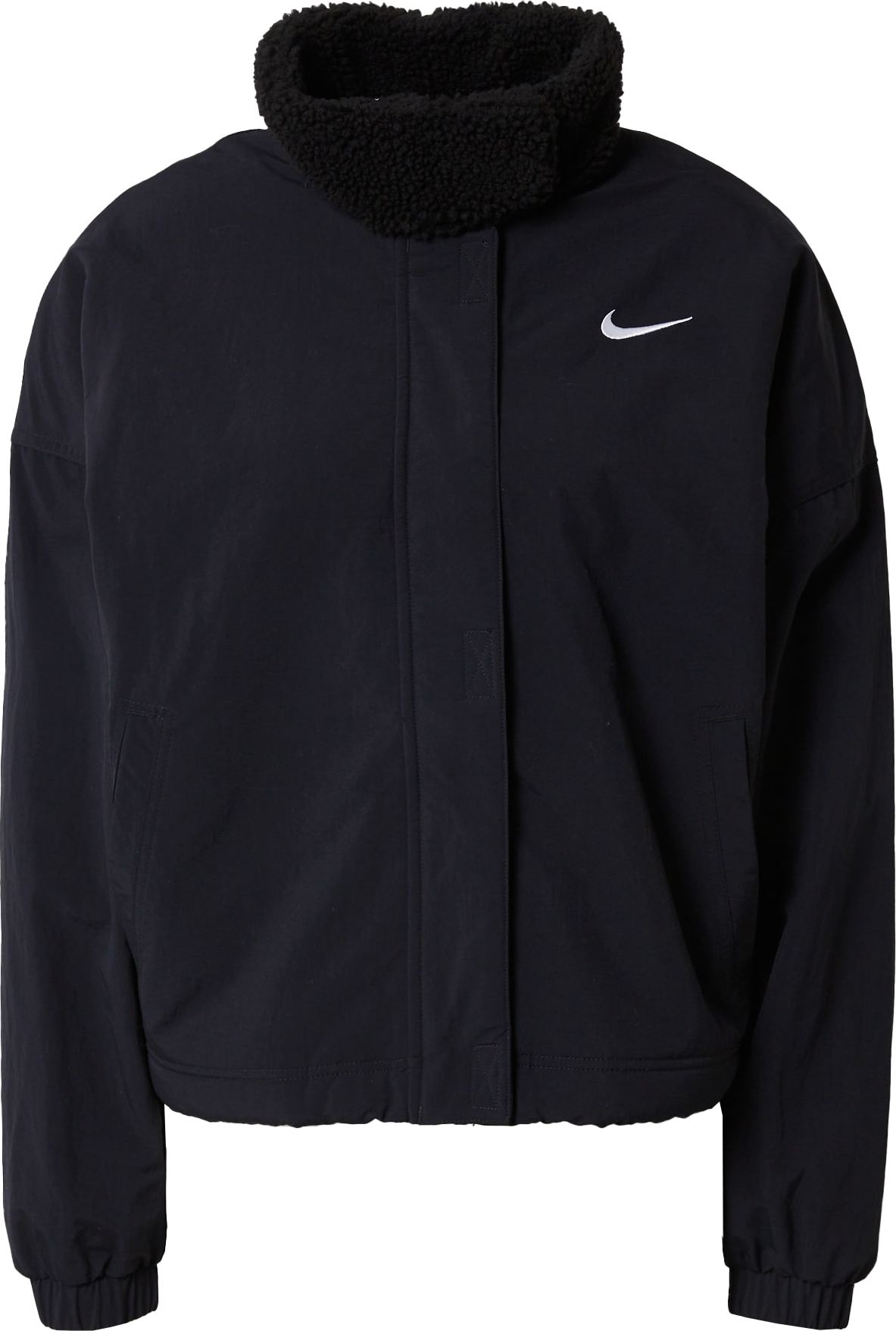 Nike Sportswear Přechodná bunda černá / bílá