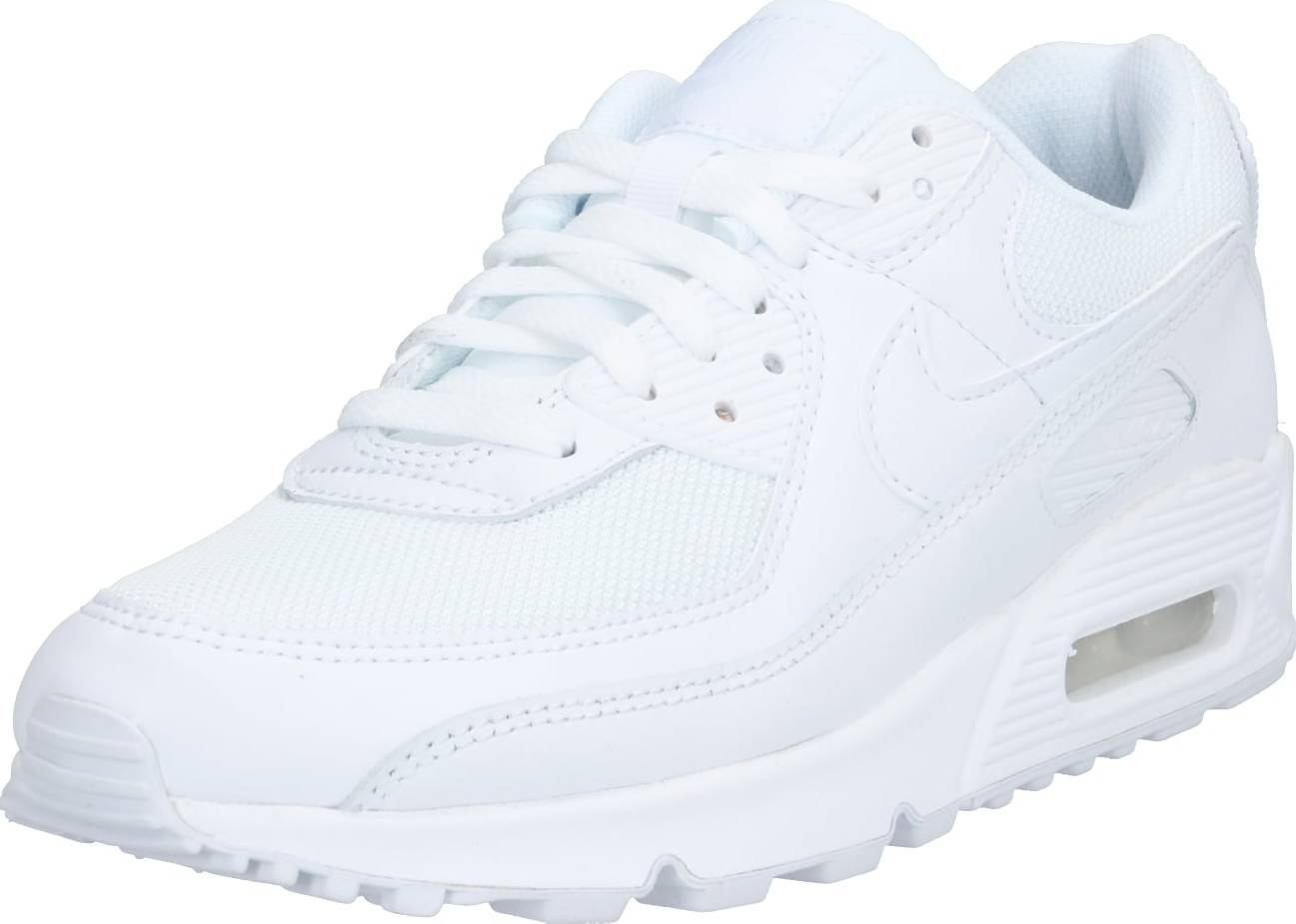 Nike Sportswear Tenisky 'Air Max 90' stříbrně šedá / bílá