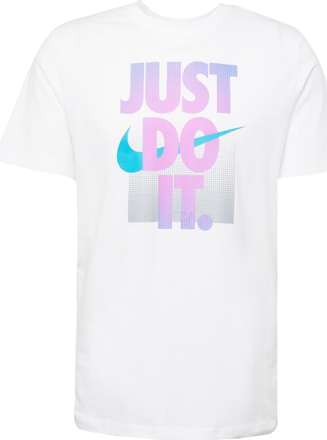 Nike Sportswear Tričko modrá / šedá / fialová / bílá