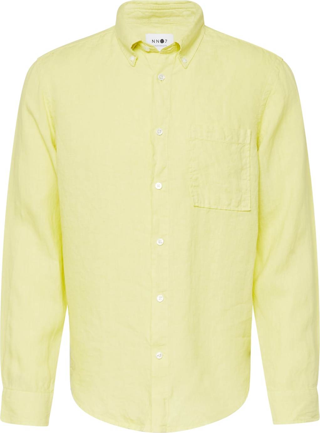 NN07 Košile 'Arne' žlutá