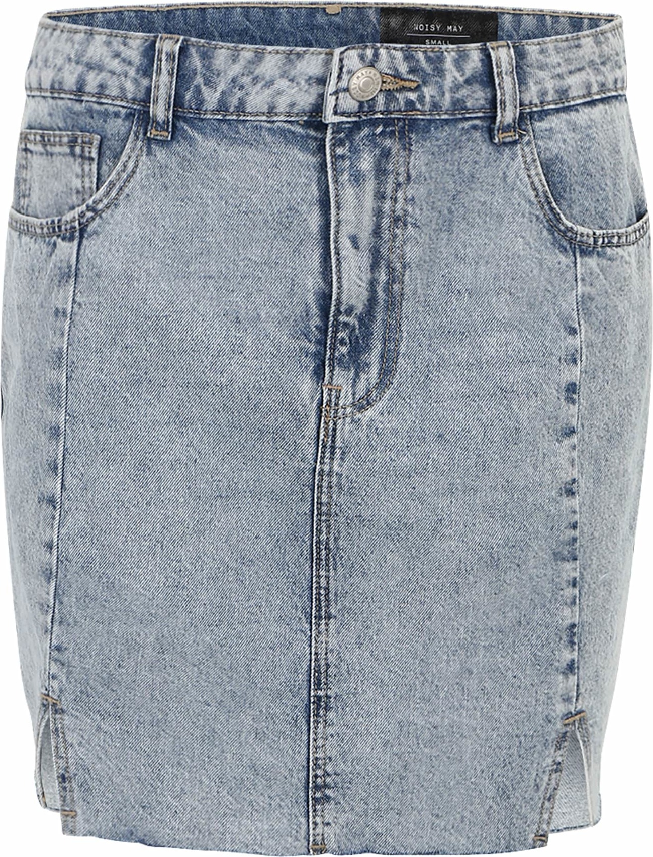 Noisy May Tall Sukně 'APRIL' modrá džínovina