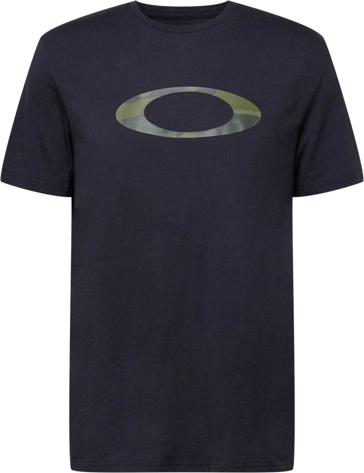 OAKLEY Funkční tričko 'O-Bold Ellipse' šedá / zelená / černá