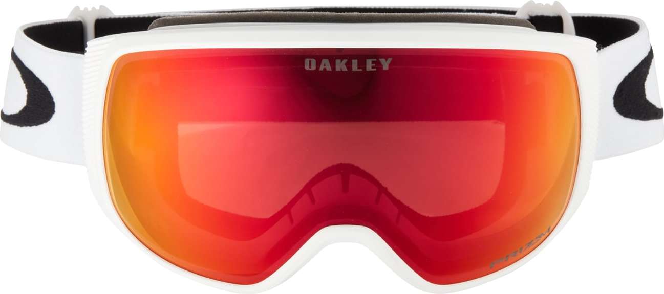 OAKLEY Sportovní brýle 'Flight Tracker M' červená / bílá