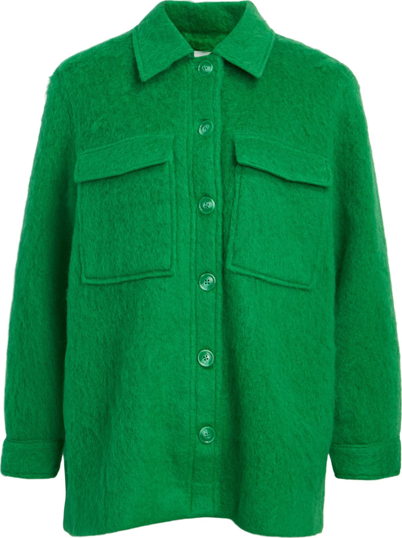 OBJECT Přechodná bunda trávově zelená