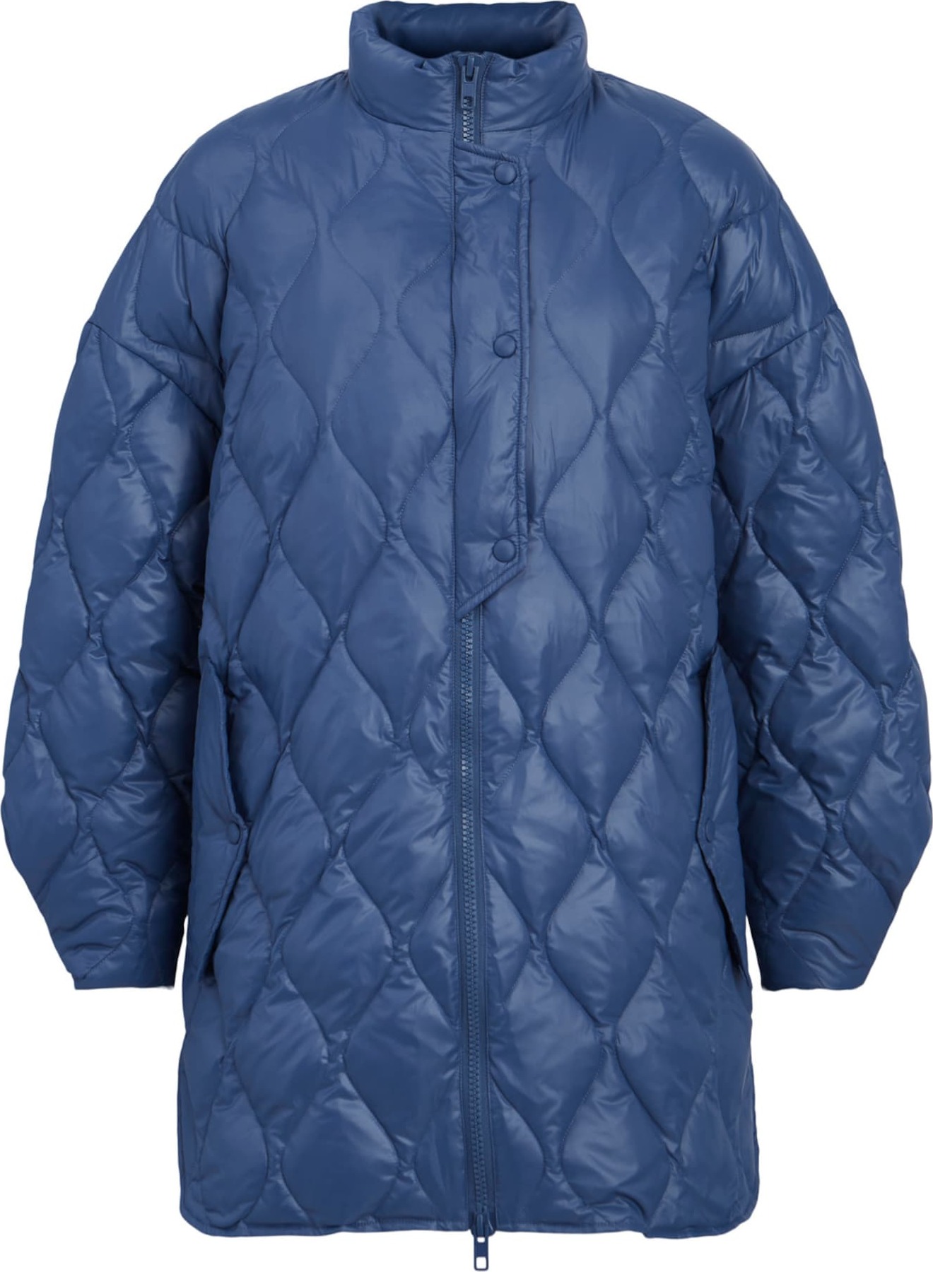 OBJECT Zimní kabát 'Gerda' enciánová modrá