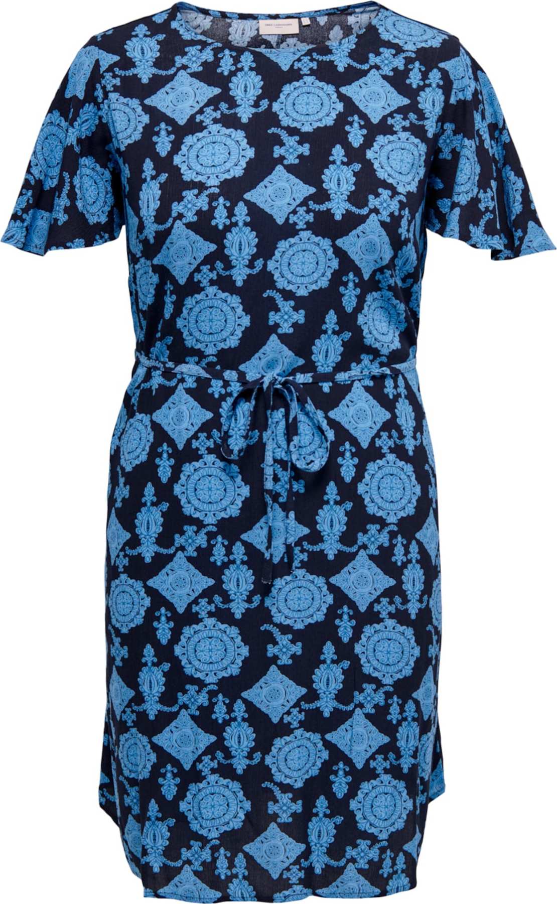 ONLY Carmakoma Šaty 'Carzitta Life' modrá / noční modrá