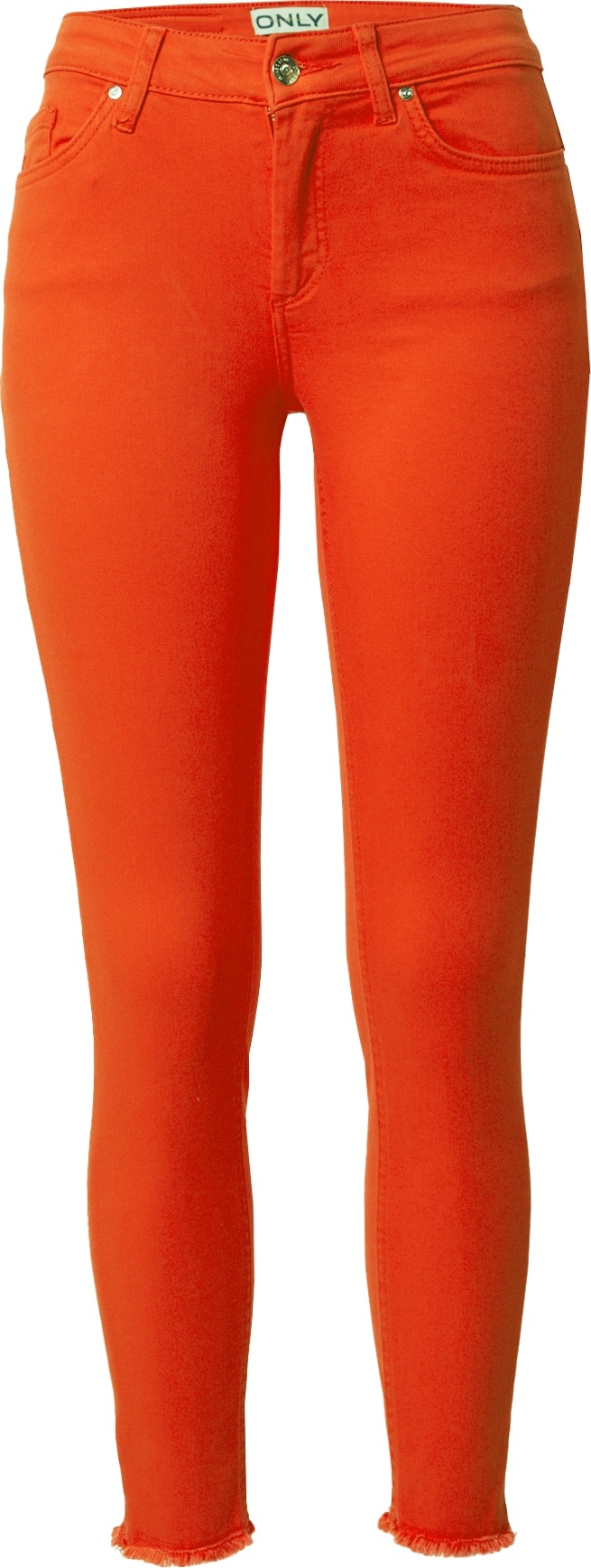 ONLY Džíny 'BLUSH' oranžově červená